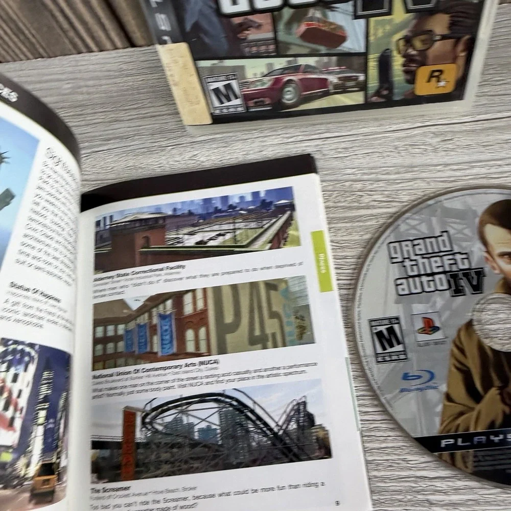 Grand Theft Auto IV (PlayStation 3, 2008) Not Map Tested